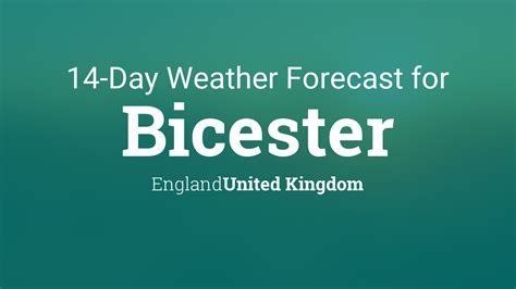 bicester weather uk.